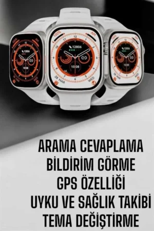 Akıllı Saat Nabız Ölçebilen Yeni Nesil GPS ve Adımsayar Özelliği