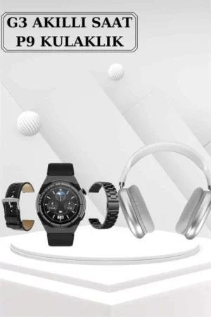 Yeni Nesil Sesli Görüşme Akıllı Saat ve Powerbank Çoklu Şarj Girişli Bluetooth Kulaklık Nabız Ölçer