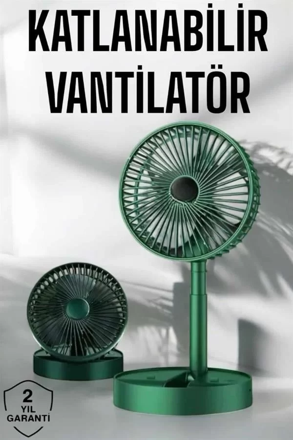 Soğutucu Vantilatör Telefon Standlı Mini Fan - Görsel 2