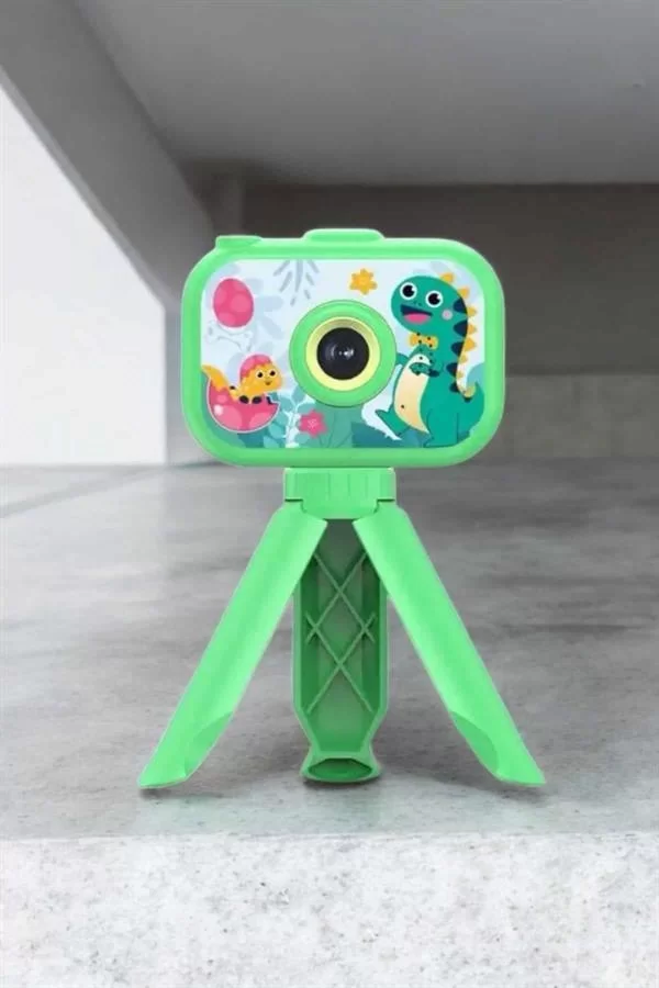 Ayaklı Mini Fotoğraf Makinesi Çocuk Için Eğitici Video Kamera - Görsel 3