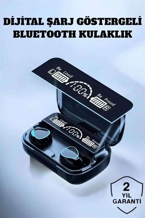 Extra Bass ve HD Ses ile Üstün Bluetooth 5.3 Kablosuz Kulaklık - Görsel 2