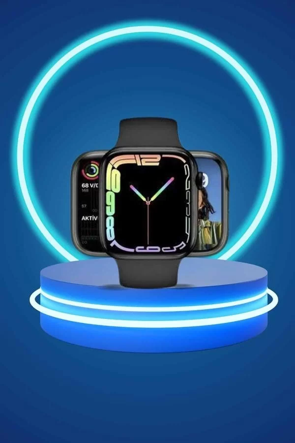 Yeni Nesil Akıllı Saat ve Ucuz Kaliteli Bluetooth Kablosuz Kulaklık Amoled Ekran - Görsel 5