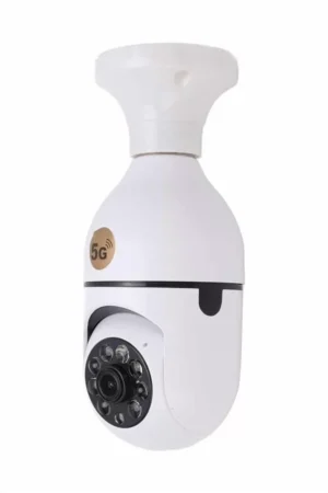 Akıllı Kamera Wifi Kamera Duylu Ampul Görünümlü 360 Derece Dönebilen Ev Kamerası