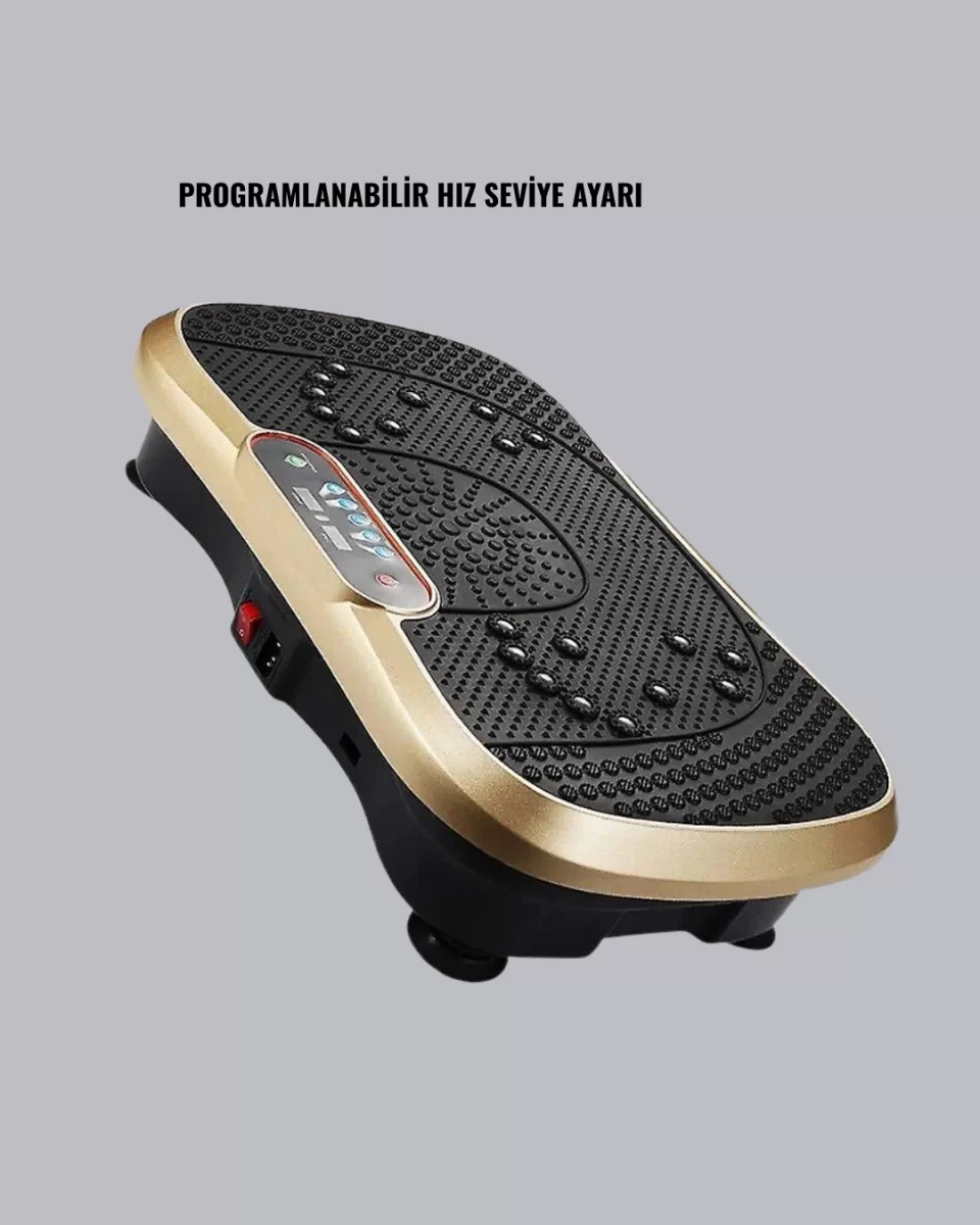 Evde Spor İçin Titreşimli Plate Fitness Platformu - Görsel 3
