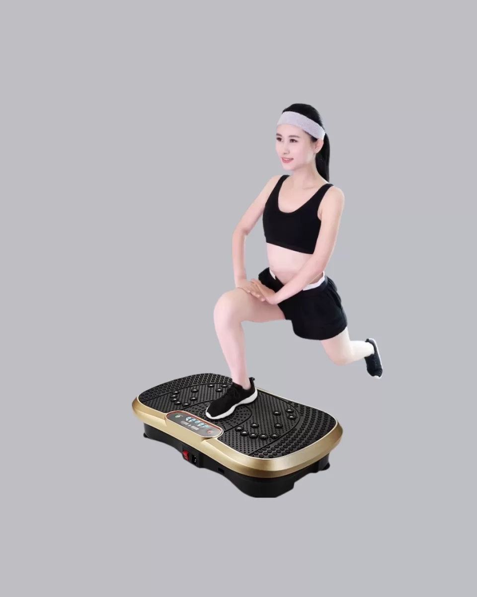 Evde Spor İçin Titreşimli Plate Fitness Platformu - Görsel 4