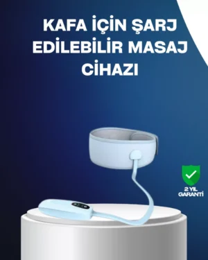 Yumuşak Dokulu Baş Masaj Bandı Günlük Kullanıma Uygun