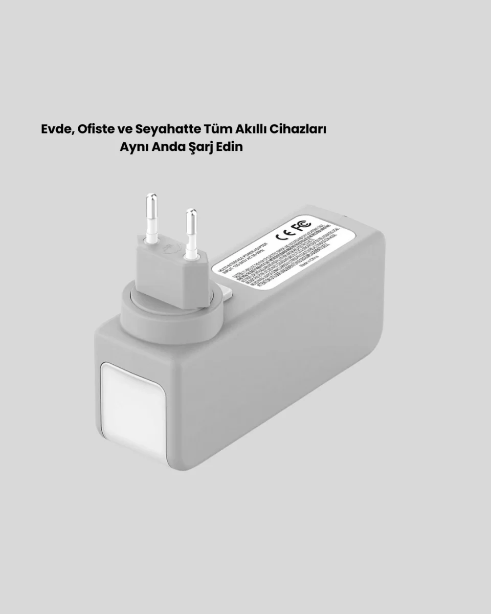 Hızlı Şarj Destekli Zaman Ayarlı USB Şarj Adaptörü - Görsel 2
