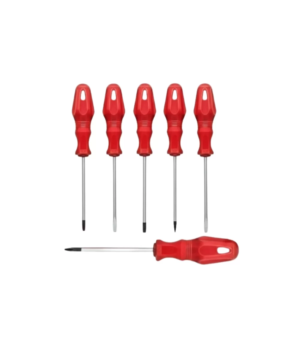 Düz ve Yıldız Başlıklı 7li Tornavida Seti Ergonomik Tutma - Görsel 5