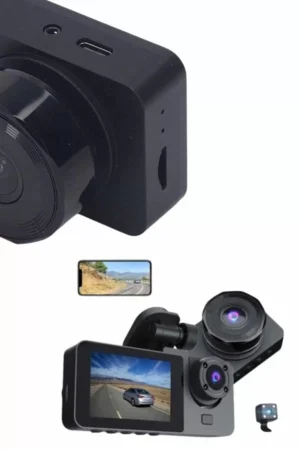 DVR Araç İçi Kamera Hareket Algılayabilen 1080P CarPlay Video Kaydedici