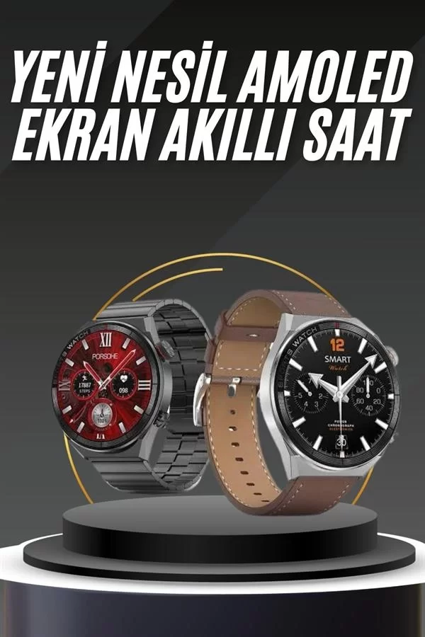 Çağrı Cevaplama Sesli Asistan Çoklu Dil Desteği 5.0 Bluetooth Akıllı Saat - Görsel 2