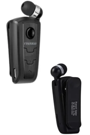 Mikrofonlu Makaralı Bluetooth Kulakiçi Kulaklık Android ve İOS Uyumlu