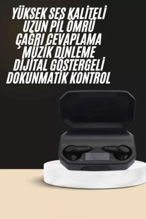 Kulak İçi Bluetooth Kulaklık Rgb Işıklı Çift Mikrofonlu iOS/Android Uyumlu BT 5.2