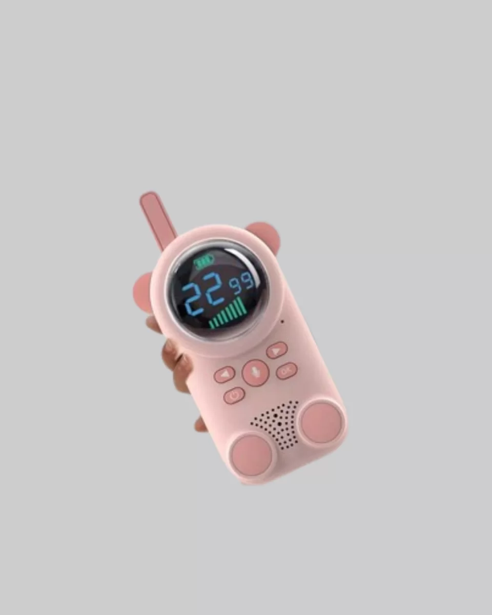 LCD Ekranlı Bebek m2 Telsizi - Görsel 5