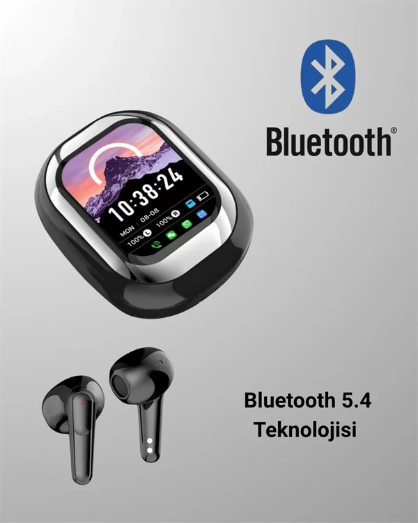 ENC Destekli Bluetooth 5.4 Kulaklık – EQ Ayarlı, Akıllı Kutulu - Görsel 4