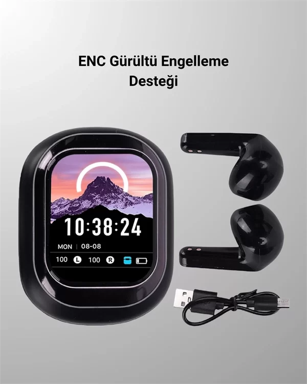ENC Destekli Bluetooth 5.4 Kulaklık – EQ Ayarlı, Akıllı Kutulu - Görsel 5
