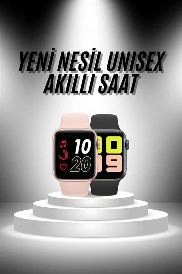Yeni Nesil En Çok Tercih Edilen Akıllı Saat Müzik Dinleme Tema Değiştirme Çağrı Cevaplama - Görsel 2