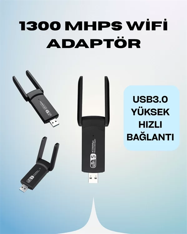 AC1200 USB WiFi Adaptör - Görsel 2