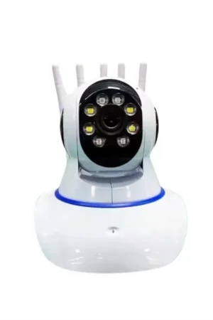 LED Aydınlatmalı 5 Antenli Motorlu 1080P Wifi Kamera Sensörlü