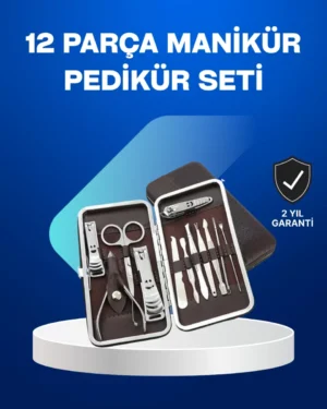 Tüm İhtiyaçlara Uygun Taşınabilir Manikür & Pedikür Seti