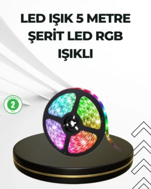 Dekoratif Kumandalı Şerit LED 5 Metre