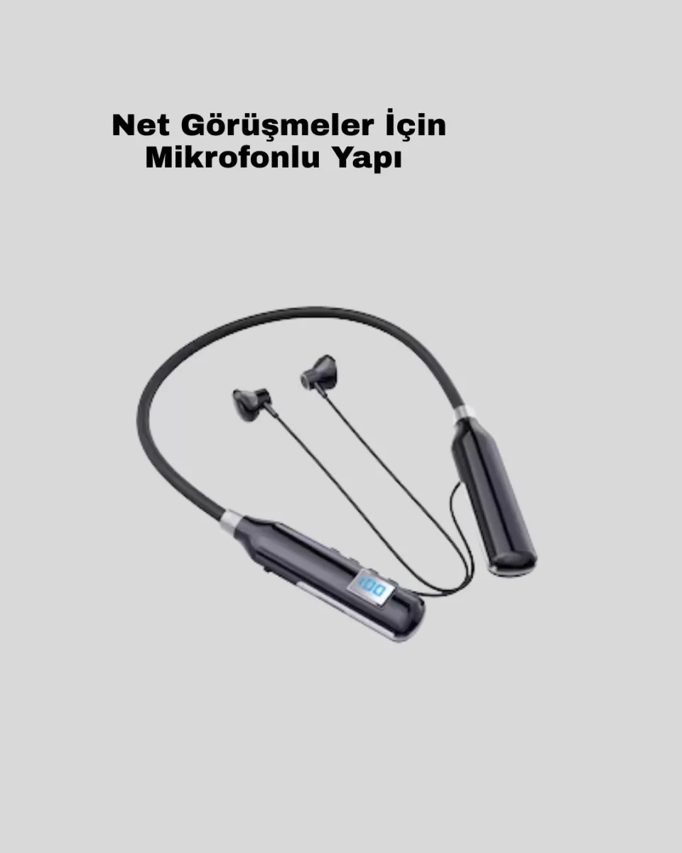 Uzun Pil Ömrü ve Hızlı Şarj Özellikli Bluetooth Kulaklık - Görsel 2