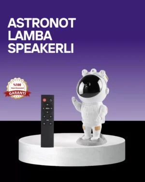 Dekoratif ve Fonksiyonel Astronot Projeksiyon Aydınlatma