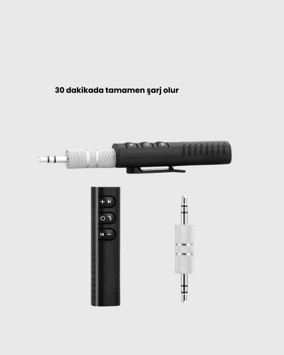 Taşınabilir Bluetooth 4.1 Ses Adaptörü – 10 Metre Çekim Mesafesi - Görsel 3