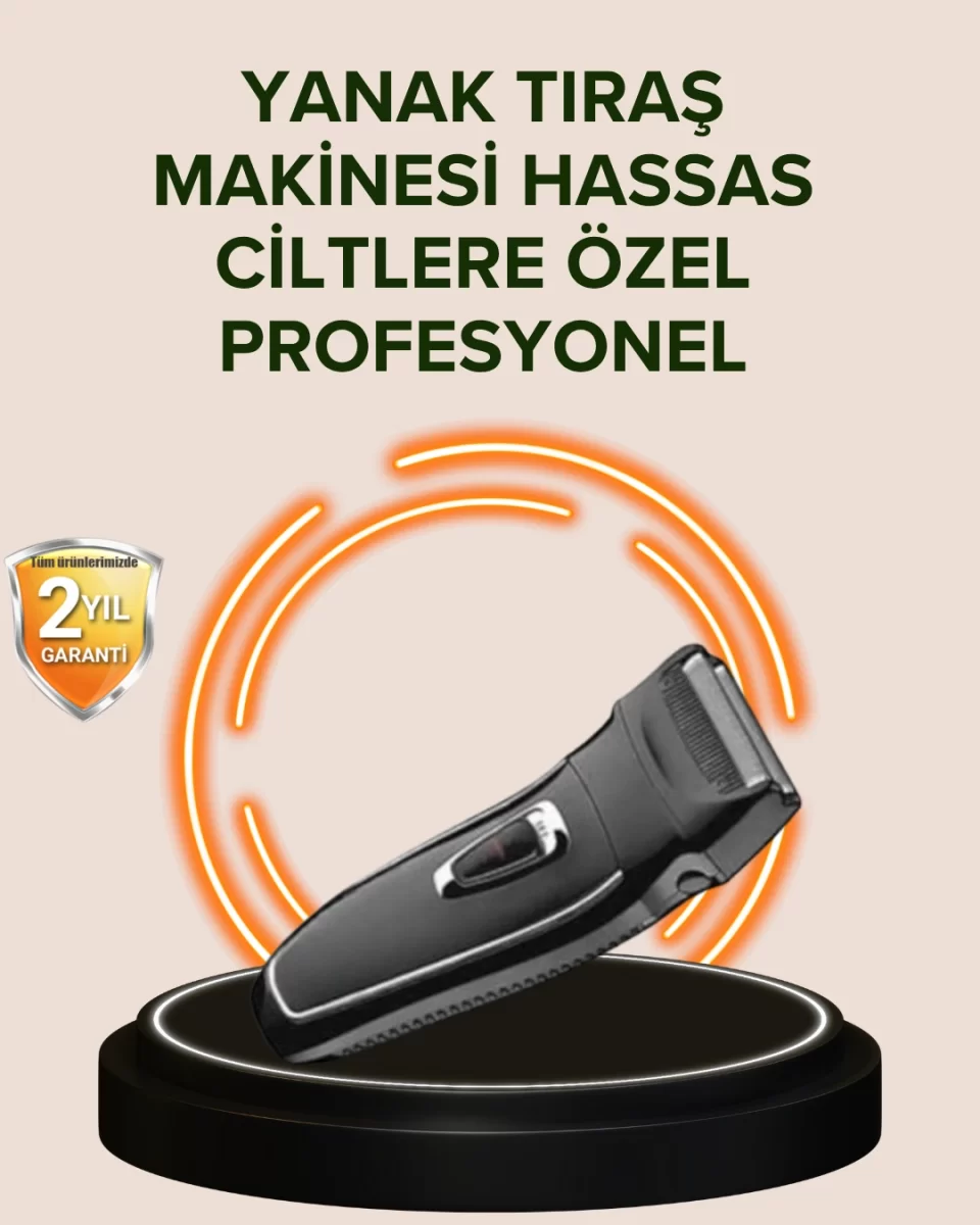 Şarj Göstergeli Yıkanabilir Erkek Tıraş Makinesi