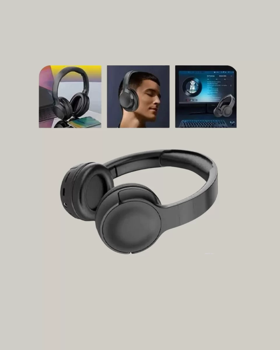 Katlanabilir USB-C Şarjlı Bluetooth Kulaklık - Görsel 5