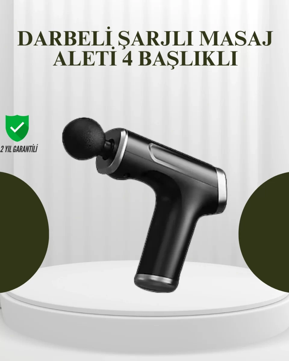 Sporcu Masaj Tabancası Derin Doku Rahatlatıcı