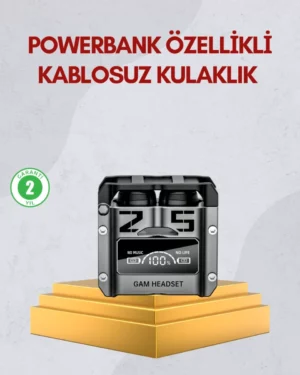 Bluetooth 5.0 Kulak İçi Kulaklık Mikrofonlu Kablosuz Model