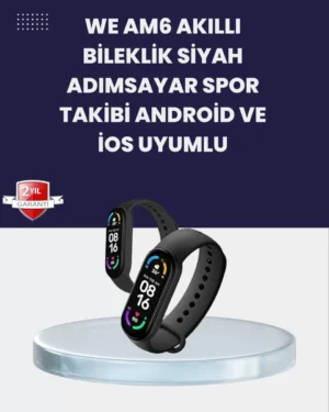 Titreşimli Bildirimli Akıllı Saat – Uyku Analizi ve Spor Modlarıyla