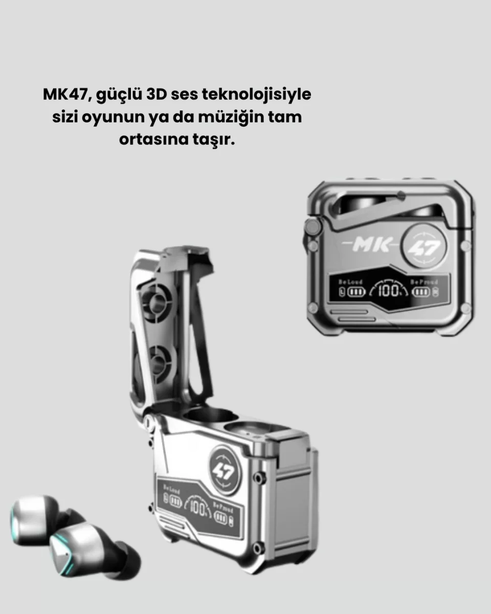 Kablosuz Kulaklık – 3D Ses ve Gürültü Engelleme - Görsel 3