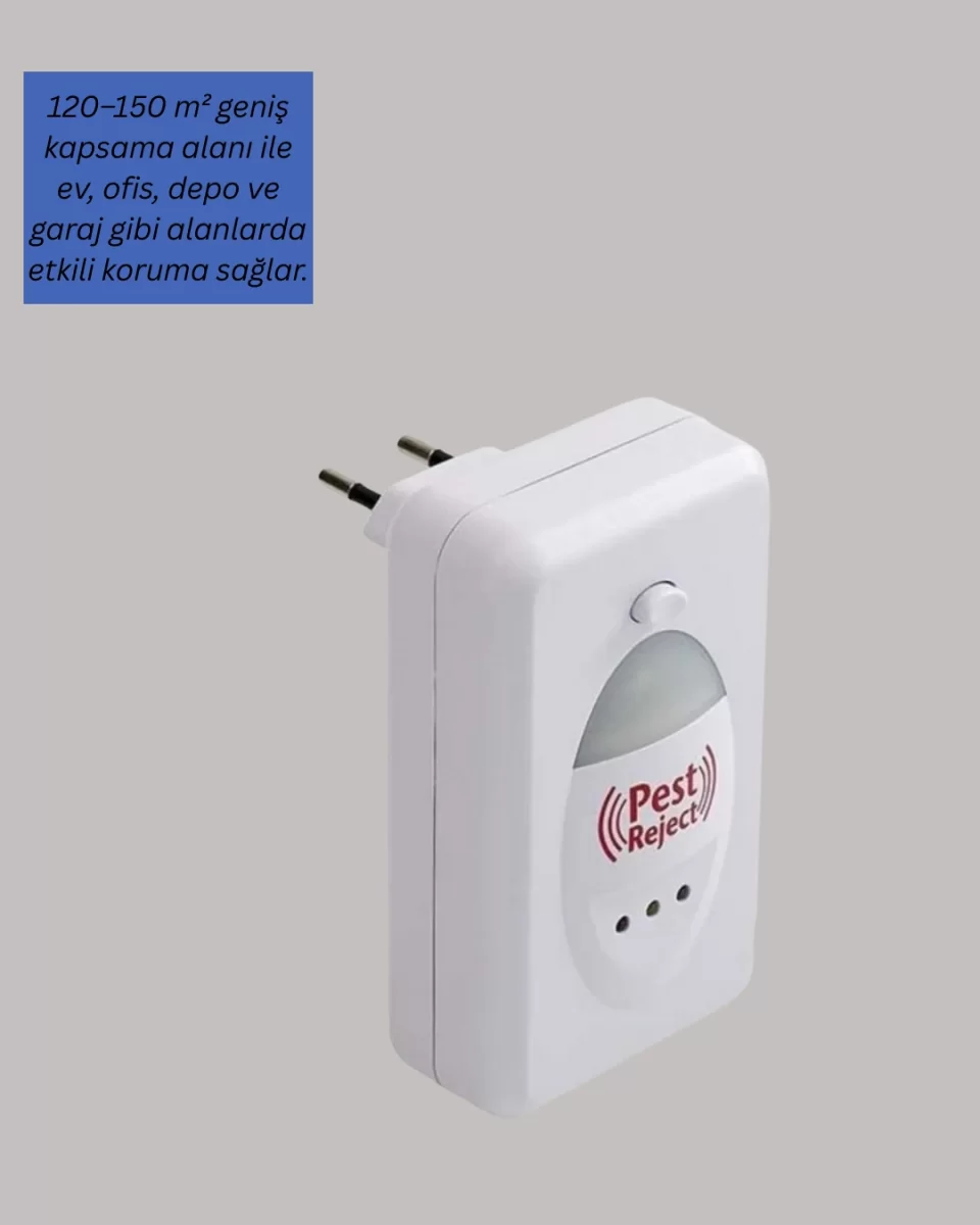 Ultrasonik Teknolojili Elektronik Haşere Kovucu - Görsel 2