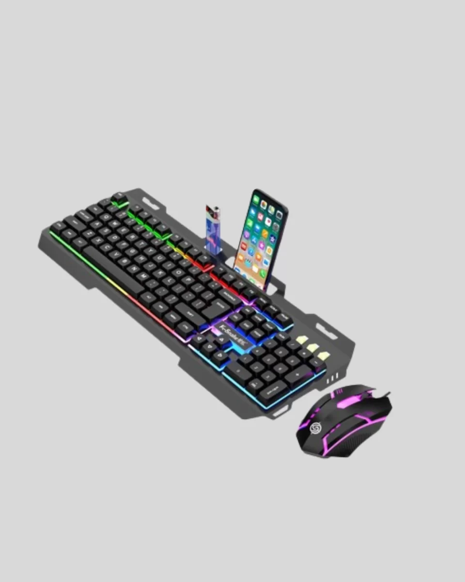 Mekanik LED Gaming Klavye Mouse Seti – Yüksek Tepki ve Ergonomi - Görsel 3