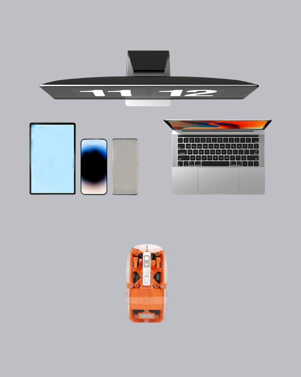 Sessiz ve Ergonomik Kablosuz Fare - 30 Gün Kullanım, 2 Modlu Bağlantı - Görsel 4