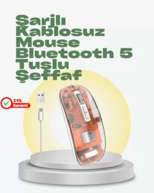 Geniş Uyumluluklu Kablosuz Fare – Windows, Mac, Linux Destekli
