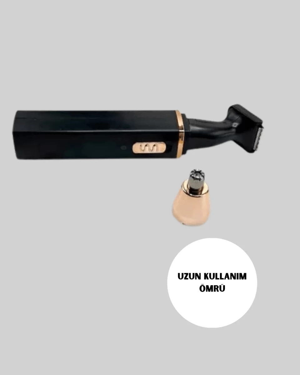 USB şarjlı, yıkanabilir başlıklı kişisel bakım cihazı-Tıraş Makinesi - Görsel 5