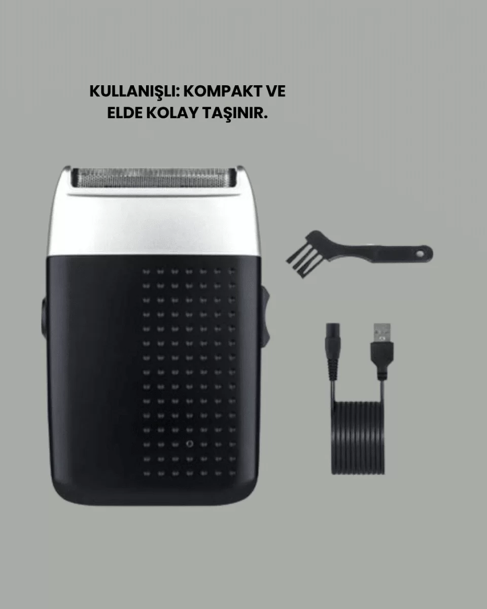 Sıfır Saç ve Sakal Kesme Makinesi – Kolay Temizlik, Güçlü Motor - Görsel 3