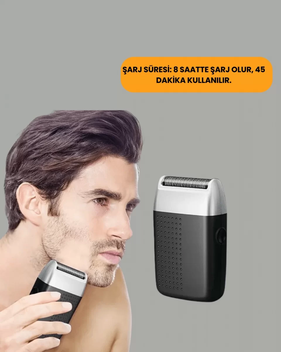Sıfır Saç ve Sakal Kesme Makinesi – Kolay Temizlik, Güçlü Motor - Görsel 4