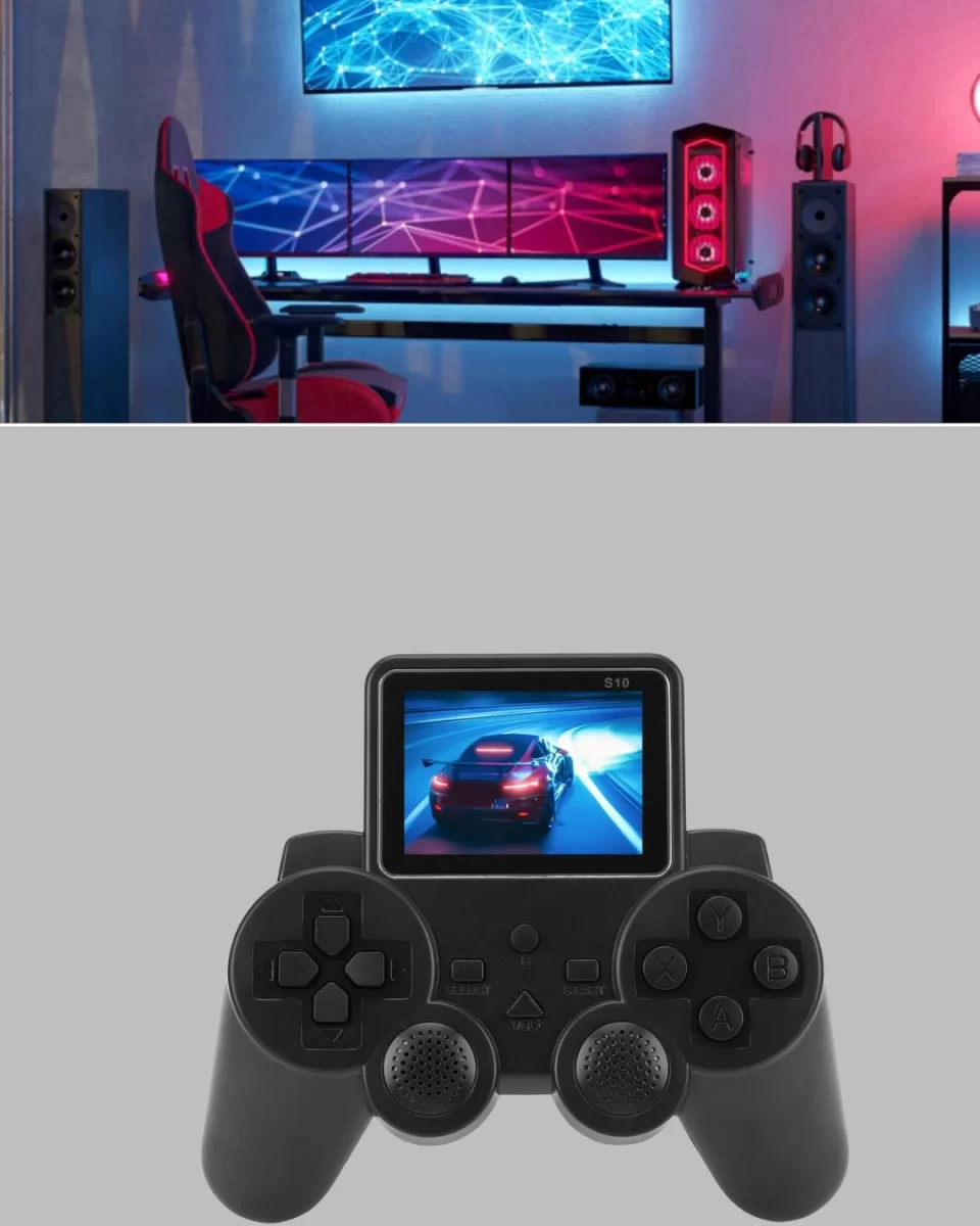 Orijinal 2025 S10 Gamepad 520 Oyunlu HDMI TV Bağlantılı A Kalite Atari - Görsel 3