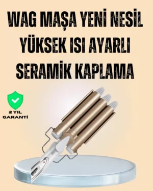 Ayarlanabilir Isı Ayarıyla Profesyonel Bukle Maşası – Hızlı ve Nazik Şekillendirme