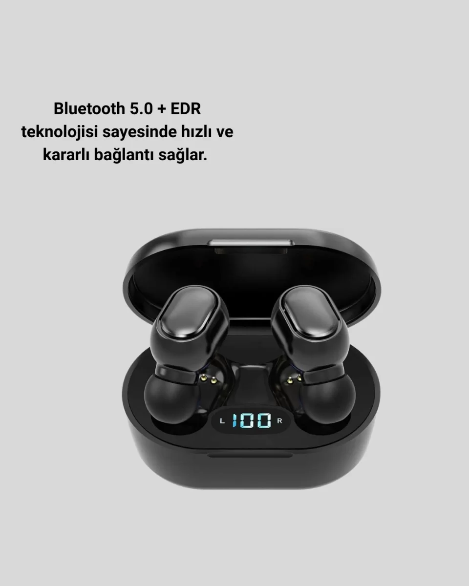 Derin Bass ve Net Tiz Özellikli Bluetooth Kulaklık - Görsel 2