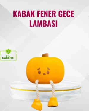 Silikon Pumpkin Night Light Telefon Tutuculu LED Lamba