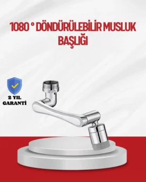 1080° Çok Yönlü Musluk Aparatı Püskürtme ve Köpük Akışlı