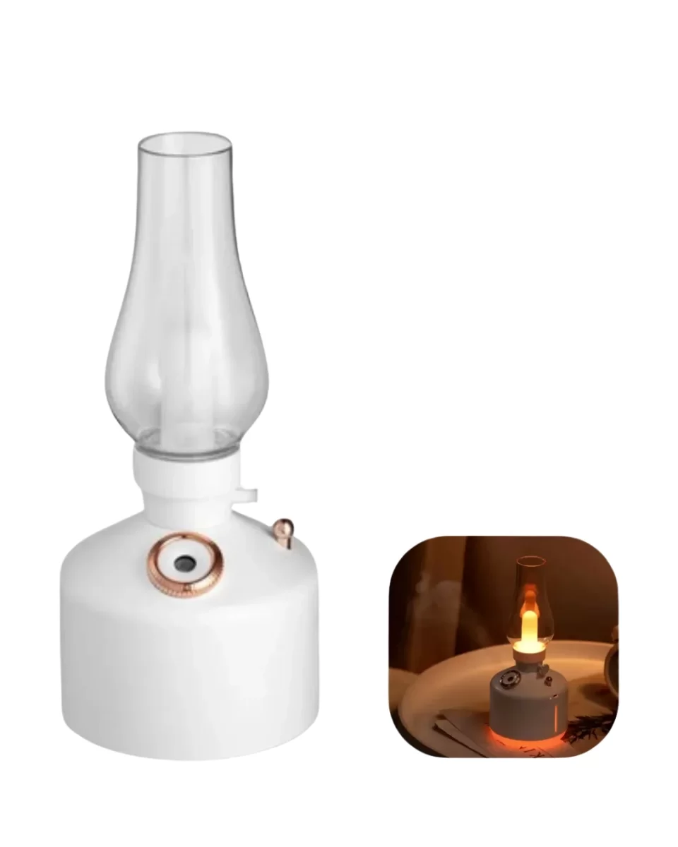 USB Şarjlı Gaz Lambası Modeli Nano Mist Aromaterapi Nemlendirici 280 ml - Görsel 5