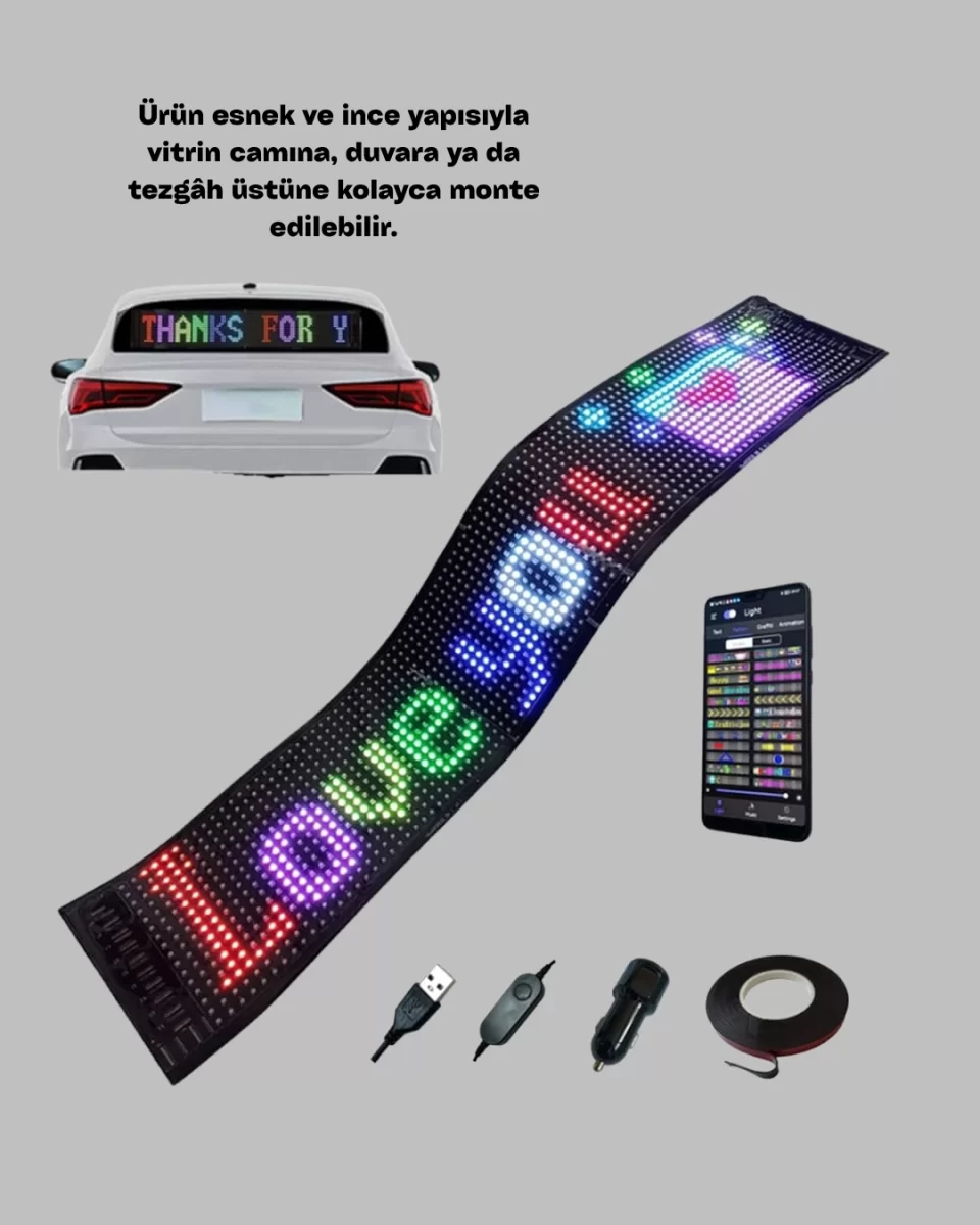 RGB LED Panel MATRİX - Görsel 3