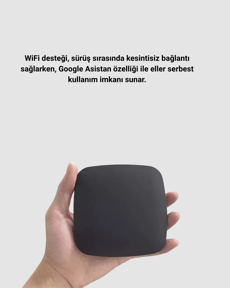 Android Auto Kablosuz Bağlantı Adaptörü 5.8GHz Hızlı WiFi ve Kompakt Tasarımlı - Görsel 2