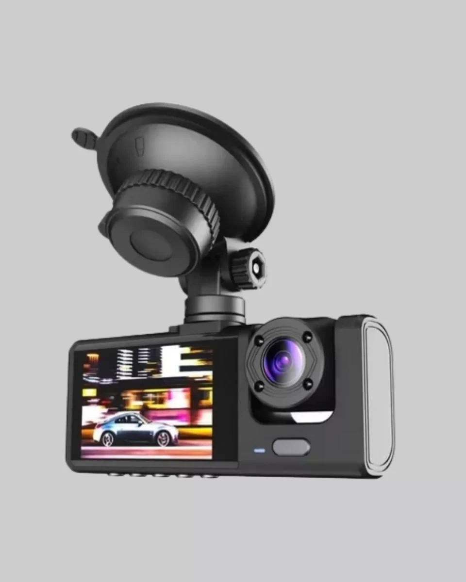 Üç Kameralı Araç İçi Kayıt Sistemi Full HD Gece Görüşlü ve G-Sensör Destekli - Görsel 5