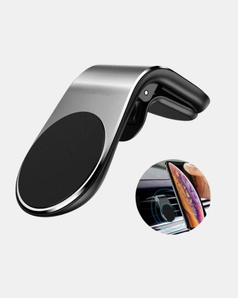 360° Dönebilen Manyetik Araç Telefon Tutucu Sarsıntısız ve Şık Tasarımlı - Görsel 2